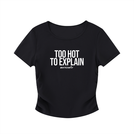 TOO HOT CROPPED TEE